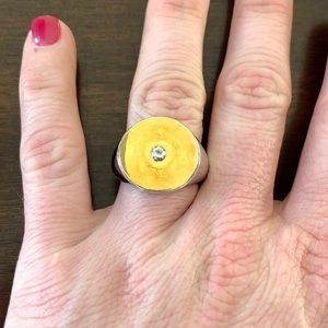 Elizabeth and James Statement Ring